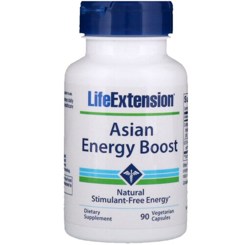 Life Extension, Ginseng Energie Boost, 30 vegetarische Kapseln