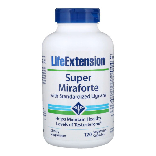 Life Extension Super Miraforte with Standardized Lignans Extracts | 120 Capsules