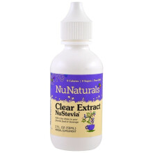 NuNaturals, Klarer Stevia-Extrakt, 2 fl oz (59 ml)