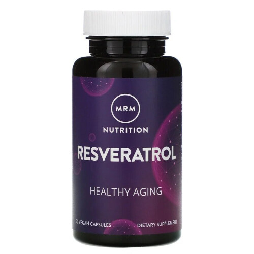 MRM Nutrition, Resvératrol, 60 Capsules Végétaliennes
