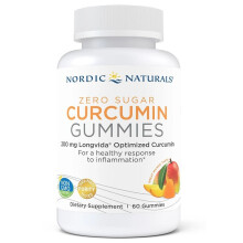 Nordic Naturals, Curcumin Gummis, Mango, 200 mg, 60 Gummis (100 mg pro Gummibärchen)