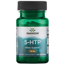 Swanson, 5-HTP, 50 mg, 60 Kapseln