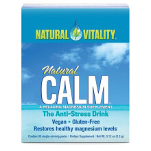 Natural Vitality Natural Calm Packs Restore Magnesium Levels 30x 3.3g Unflavored