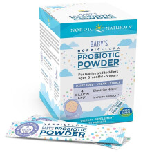 Nordic Naturals, Nordic Flora Baby's Probiotikum Pulver, 6 Monate - 3 Jahre, 4 Milliarden KBE, 30 Beutel