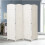 Living And Home (4 Panels) Wicker Folding Room Divider Privacy Screen Separator 2