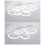 Living And Home (6 Heads) Modern Circular LED Semi Flush Ceiling Light 5
