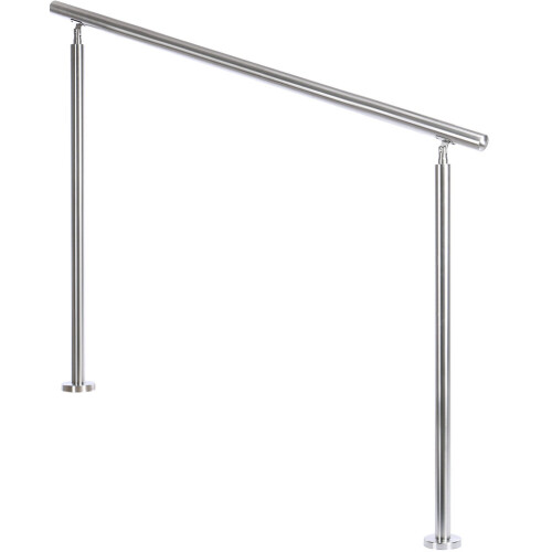 Living And Home (120cm 0 Cross Bar) Handrail Kit Outdoor Grab Rail Garden Step Support Variable Angle 2
