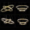 Living And Home (Dimmable, 30+50cm) Adjustable LED Crystal Pendant Light Ring Chandelier Ceiling Lamp 4