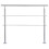 Living And Home (120cm 2 Cross Bar) Handrail Kit Outdoor Grab Rail Garden Step Support Variable Angle 2