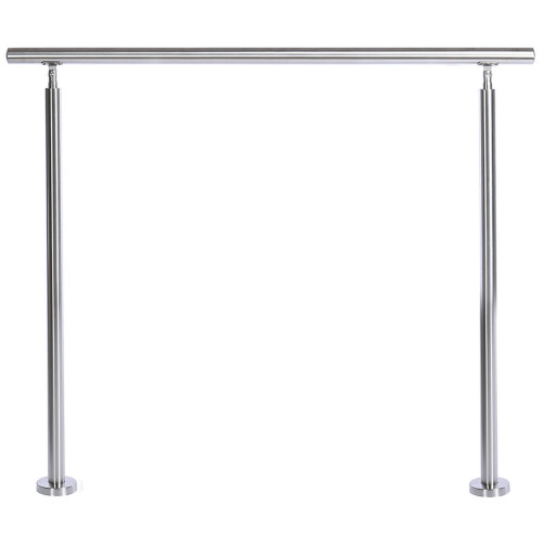 Living And Home (120cm 0 Cross Bar) Handrail Kit Outdoor Grab Rail Garden Step Support Variable Angle 1
