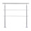 Living And Home (100cm 2 Cross Bar) Handrail Kit Outdoor Grab Rail Garden Step Support Variable Angle 2