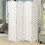 Living And Home (4 Panels) Wicker Folding Room Divider Privacy Screen Separator 1