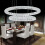 Living And Home (Cool White, 30+50cm) Adjustable LED Crystal Pendant Light Ring Chandelier Ceiling Lamp 3