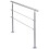 Living And Home (100cm 2 Cross Bar) Handrail Kit Outdoor Grab Rail Garden Step Support Variable Angle 3