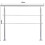 Living And Home (120cm 2 Cross Bar) Handrail Kit Outdoor Grab Rail Garden Step Support Variable Angle 4