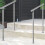 Living And Home (80cm 0 Cross Bar) Handrail Kit Outdoor Grab Rail Garden Step Support Variable Angle 1