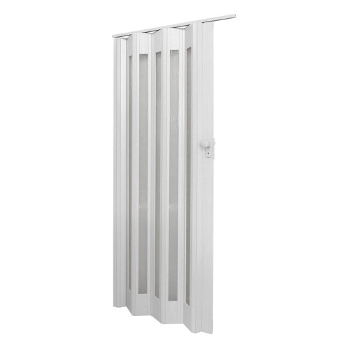 Living And Home (White, 10mm) Indoor PVC Acrylic Sliding Folding Door Panel Divider 2