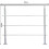 Living And Home (150cm 3 Cross Bar) Handrail Kit Outdoor Grab Rail Garden Step Support Variable Angle 3
