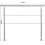 Living And Home (150cm 2 Cross Bar) Handrail Kit Outdoor Grab Rail Garden Step Support Variable Angle 3