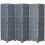 Living And Home (Grey, 6 Panels) Folding Room Divider Privacy Screen Wall Partition 3