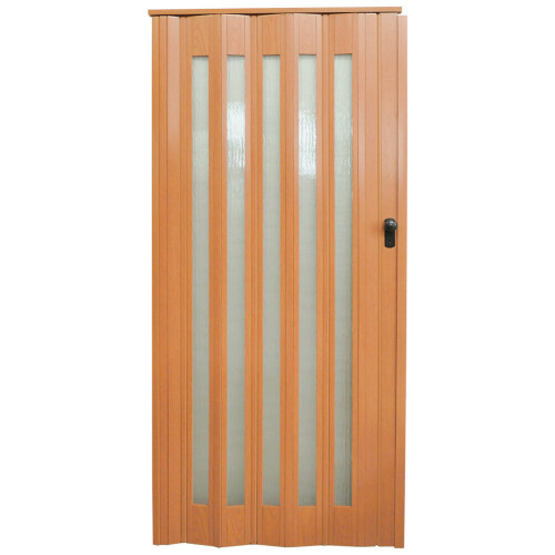 Living And Home (Natural, 10mm) Indoor PVC Acrylic Sliding Folding Door Panel Divider 1