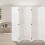 Living And Home (White, 6 Panels) Folding Room Divider Privacy Screen Wall Partition 2