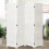 Living And Home (White, 4 Panels) Folding Room Divider Privacy Screen Wall Partition 2