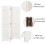 Living And Home (White, 3 Panels) Folding Room Divider Privacy Screen Wall Partition 3