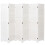 Living And Home (White, 6 Panels) Folding Room Divider Privacy Screen Wall Partition 3