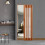 Living And Home (Natural, 6mm) Indoor PVC Acrylic Sliding Folding Door Panel Divider 1