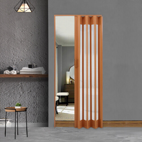 Living And Home (Natural, 6mm) Indoor PVC Acrylic Sliding Folding Door Panel Divider