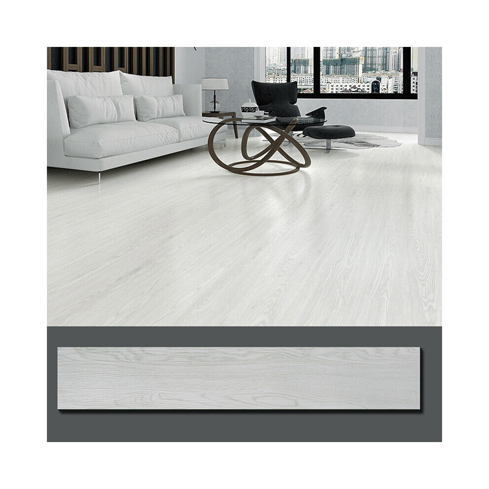 (White Grey) 36Pcs Self-Adhesive Pvc Flooring Planks Floorboard Wall Stickers 723803416440