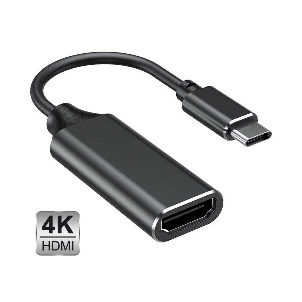 UK USB 3.1 Type-C To HDMI Cable Adapter Android Phone Screen Line 4K Conversion