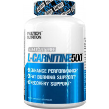 EVLution Nutrition L-Carnitine 500 Muscle Growth, Energy & Stamina 120 Capsules