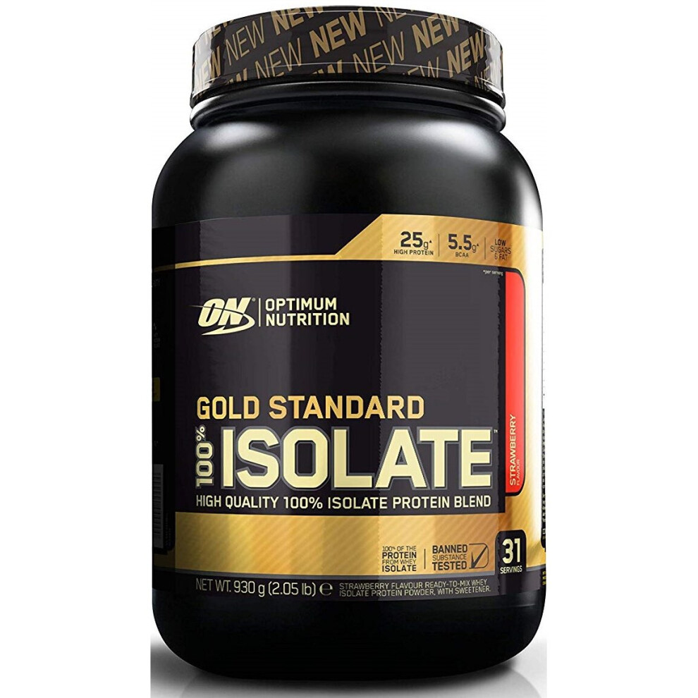 Optimum Nutrition Gold Standard 100% Isolate Strawberry - 930g