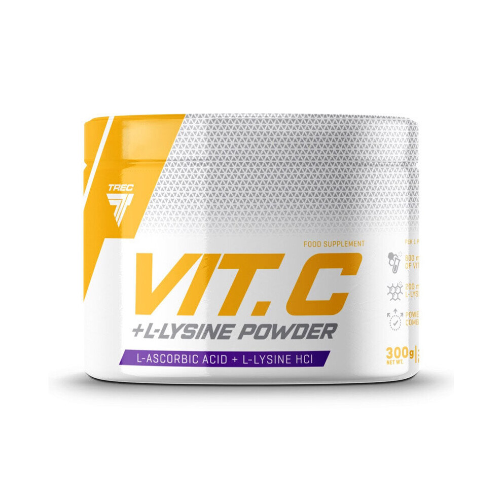 Trec Nutrition Vit. C + L-Lysine + Ascorbic Acid & Amino Acid, 300G 300 Portions