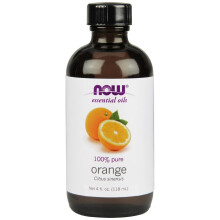 HUILE ESSENTIELLE D'ORANGE NOW FOODS, 4 FZ