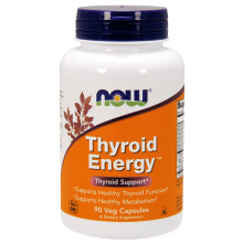 NOW Foods, Énergie Thyroïdienne, 90 Gélules Végétales