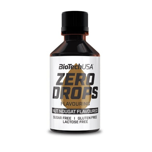 BioTechUSA Zero Drops Nut Nougat - 50 ml.