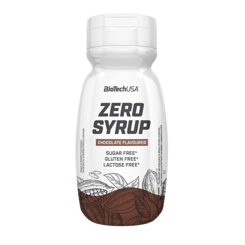 BioTechUSA Zero Syrup Chocolate - 320 ml.