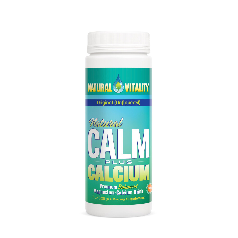 Natural Vitality Natural Calm Plus Calcium Unflavored - 226g