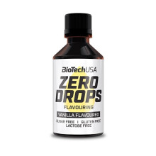 BioTechUSA Zero Drops Vanilla - 50 ml.