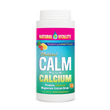 Natural Vitality, CALM Plus Calcium, Getränkemischung, Himbeere-Zitrone, 16 oz (454 g)