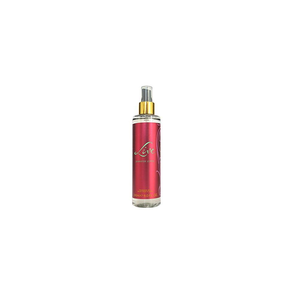 Jennifer Lopez Live Fragrance Mist 240Ml