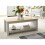 Lancaster Grey & Oak Top Coffee Table with Shelf 2