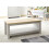 Lancaster Grey & Oak Top Coffee Table with Shelf 3