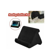 (Black)Tablet Stand Pillow Holder Book Reader Reading Cushion