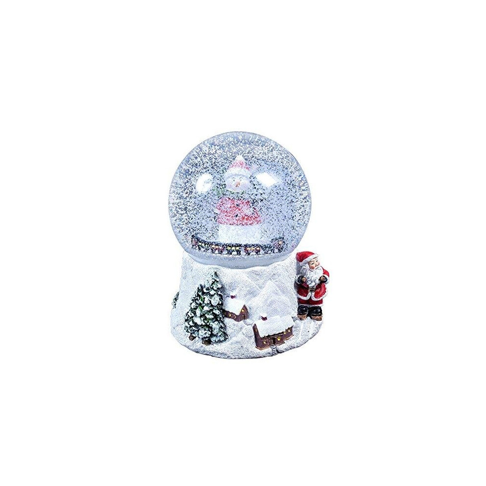 The Christmas Workshop 84410 Musical Snow Globe | 11cm x 10cm x 15cm