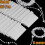 First blinds Vertical blind set 30 bottom weights and 6 meter chain 89mm (3.5 inches)-Replacement Spares 2