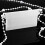 First blinds Vertical blind set 30 bottom weights and 6 meter chain 89mm (3.5 inches)-Replacement Spares 6